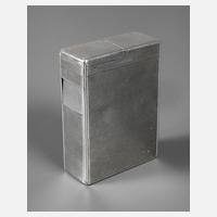 Silber Zigarettenetui Art déco111