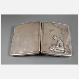 Zigarettenetui Silber