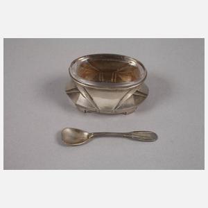 Paar Salieren im Etui