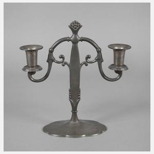 Zinnleuchter Art déco