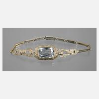 Art déco-Armband mit Steinbesatz111