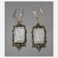 Paar Ohrhänger Art déco111