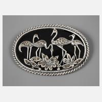 Brosche mit Markasitbesatz111