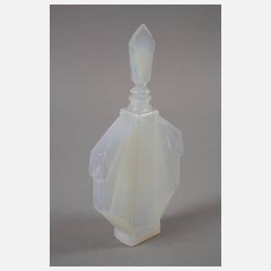 Drei französische Opalglasflakons