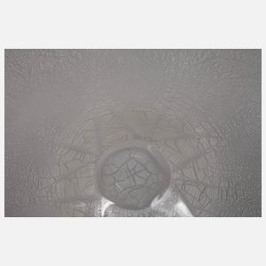 Copier Leerdam große Craqueléglasschale