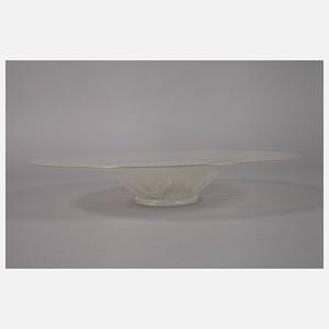 Copier Leerdam große Craqueléglasschale