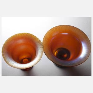 WMF Myra zwei Fußvasen