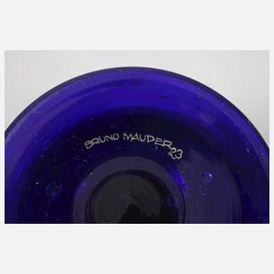 Art déco Vase Bruno Mauder Fachschule Zwiesel