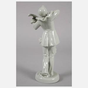 Böhmen Pierrot mit Laute