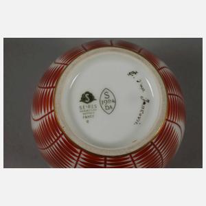 Frankreich Vase "Farn"