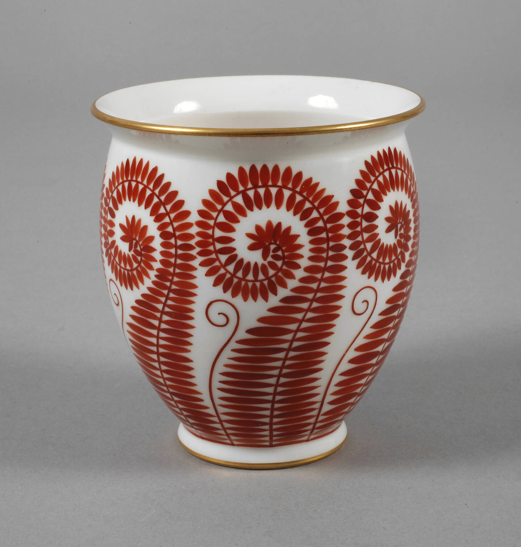 Frankreich Vase "Farn"