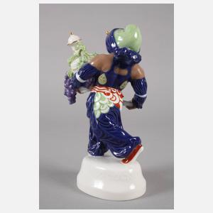 Hutschenreuther "Mohr mit Weinkaraffe"