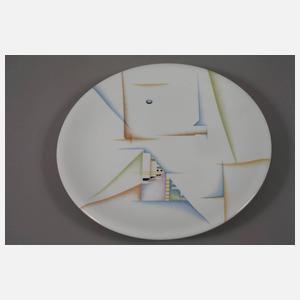 Italien sechs Teetassen und Platte