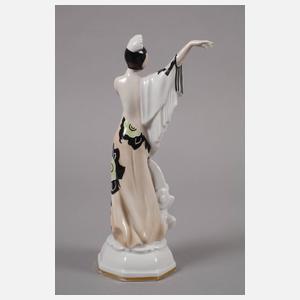 Tettau Tänzerin Art déco