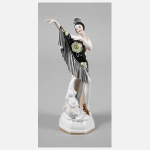 Tettau Tänzerin Art déco