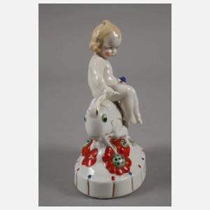 Thüringen Putto auf Heuschrecke