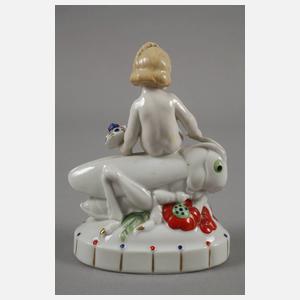 Thüringen Putto auf Heuschrecke