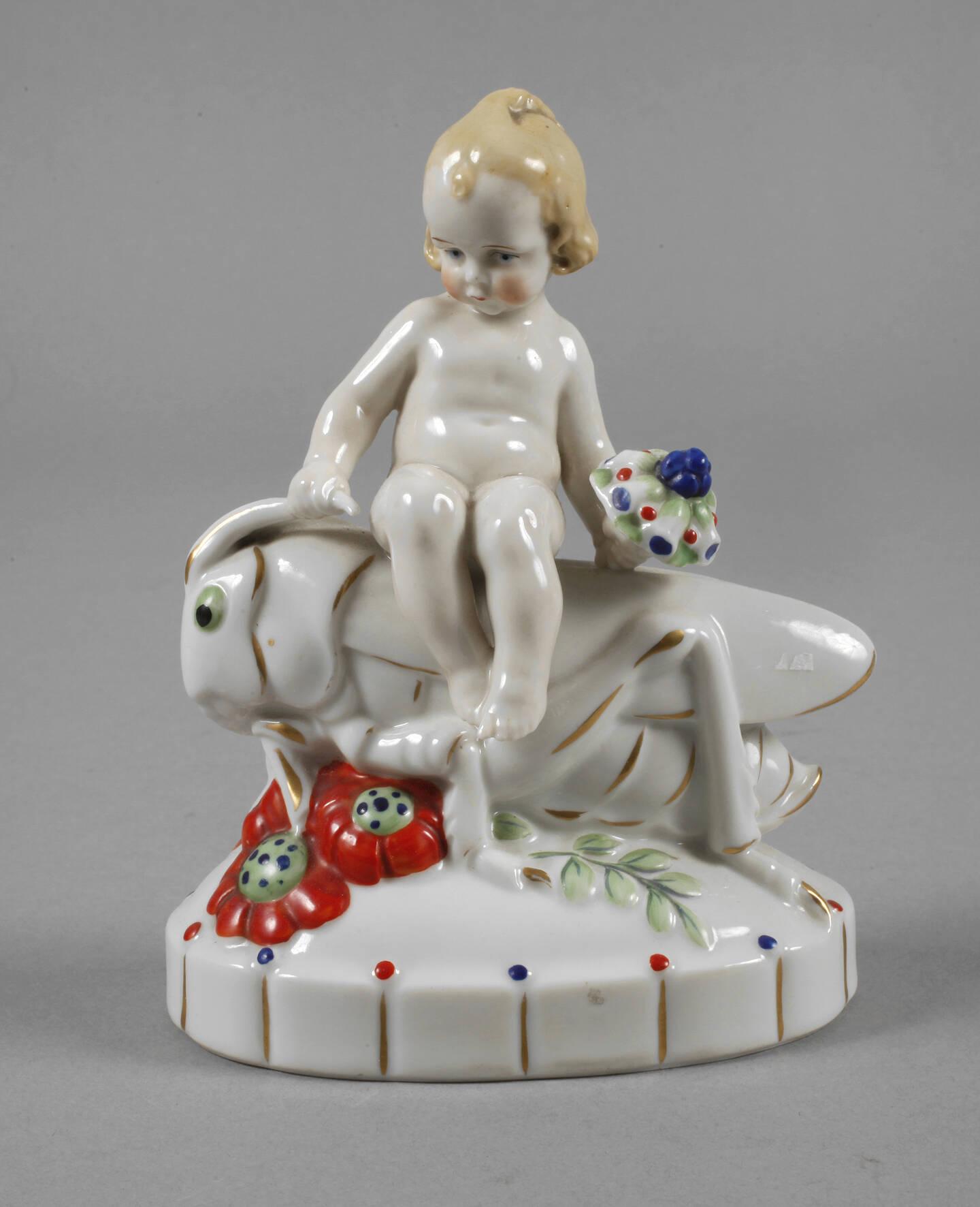 Thüringen Putto auf Heuschrecke