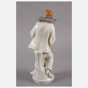 Volkstedt Harlekin mit Gitarre