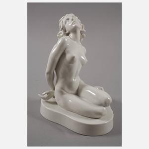 Volkstedt "Sitzender, weiblicher Akt"