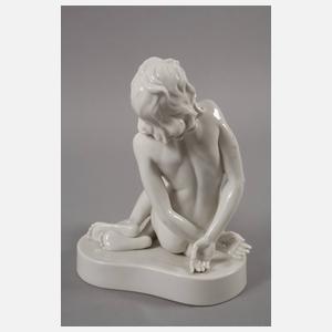 Volkstedt "Sitzender, weiblicher Akt"