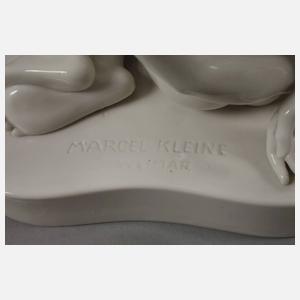 Volkstedt "Sitzender, weiblicher Akt"