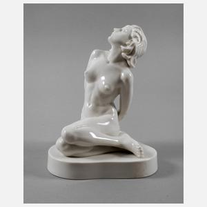 Volkstedt "Sitzender, weiblicher Akt"