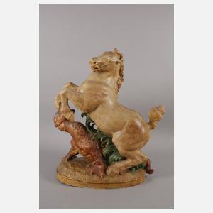 Übergroße Tiergruppe