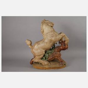 Übergroße Tiergruppe