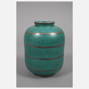 Gustavsburg Schweden Tablett und Vase "Argenta"