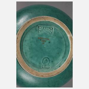 Gustavsburg Schweden Tablett und Vase "Argenta"