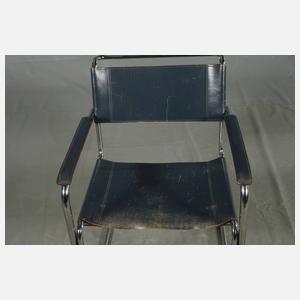 Sechs Freischwinger Thonet