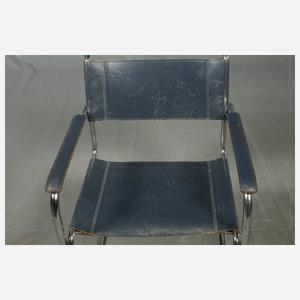 Sechs Freischwinger Thonet