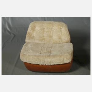 Sieben Loungesessel DDR-Design