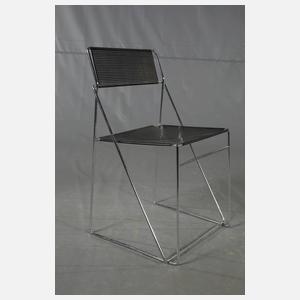 Paar X-Line Stühle Niels Jørgen Haugesen