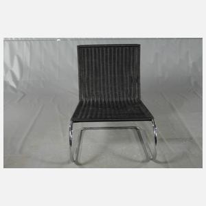 Sessel mit Ottomane Tecta