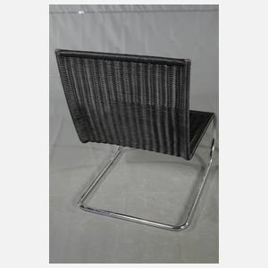 Sessel mit Ottomane Tecta