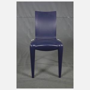 Philippe Starck, sechs Stühle Lila Louis 20