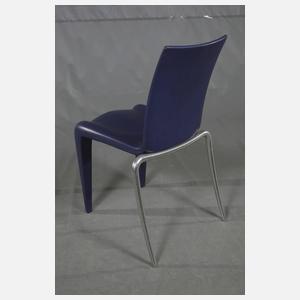 Philippe Starck, sechs Stühle Lila Louis 20