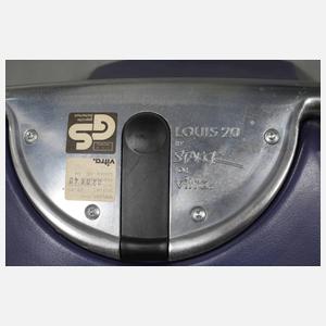 Philippe Starck, sechs Stühle Lila Louis 20