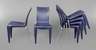 Philippe Starck, sechs Stühle Lila Louis 20