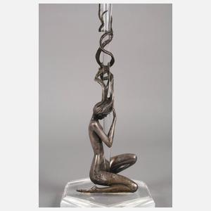 Figürliches Vasenpaar Silber