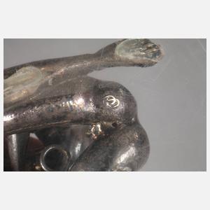 Figürliches Vasenpaar Silber