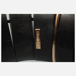 Oromalia, Schmuckset Ebenholz mit Gold