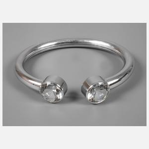 Armspange mit Bergkristallen