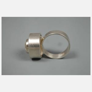 Niels Erik From, Ring Silber mit Bergkristall