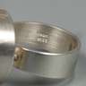 Niels Erik From, Ring Silber mit Bergkristall