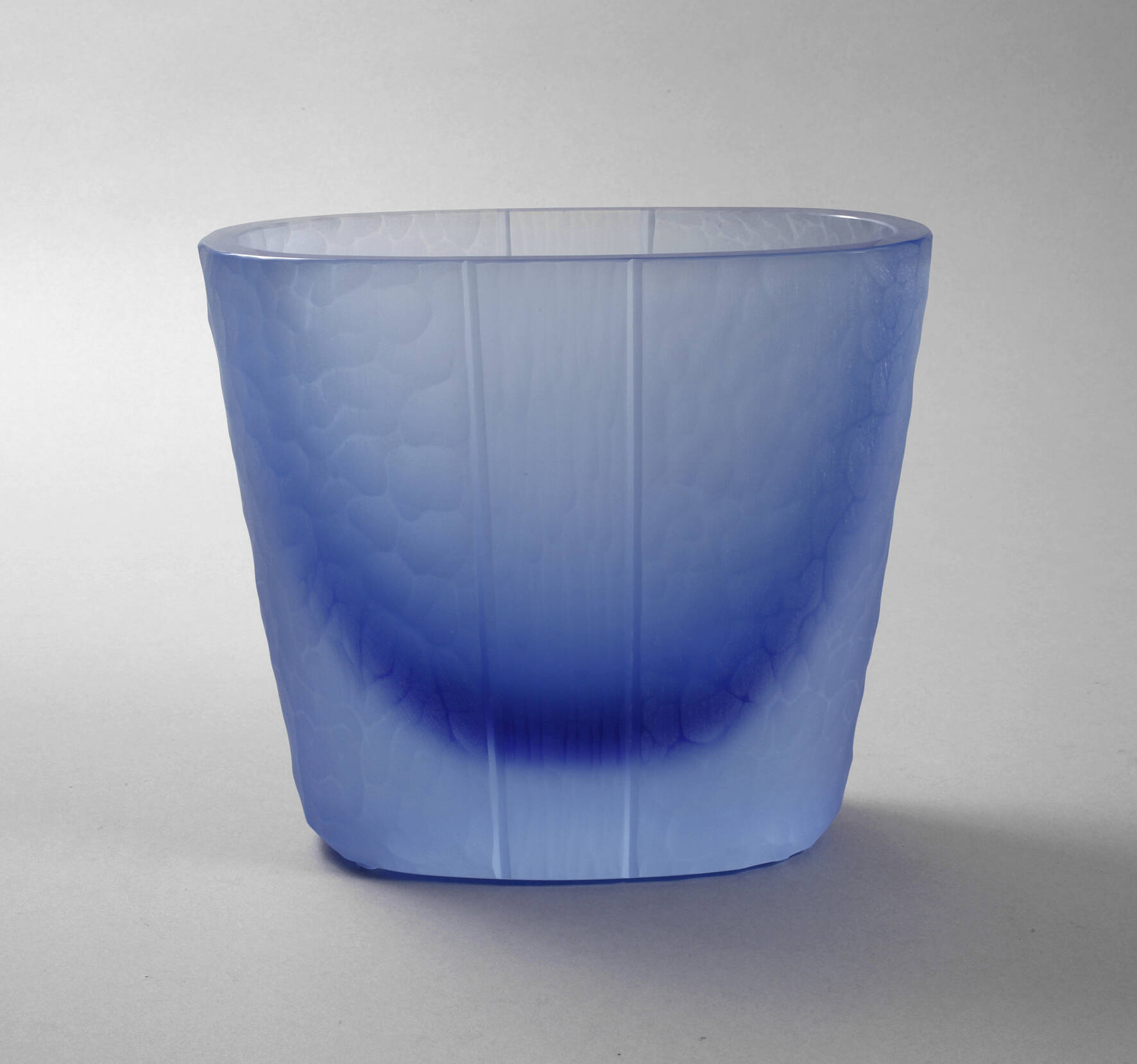 Murano Vase in Battutotechnik