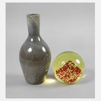 Ermanno Nason Vase und Paperweight111