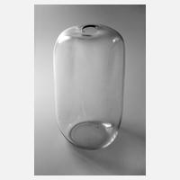 Murano große Klarglasvase111